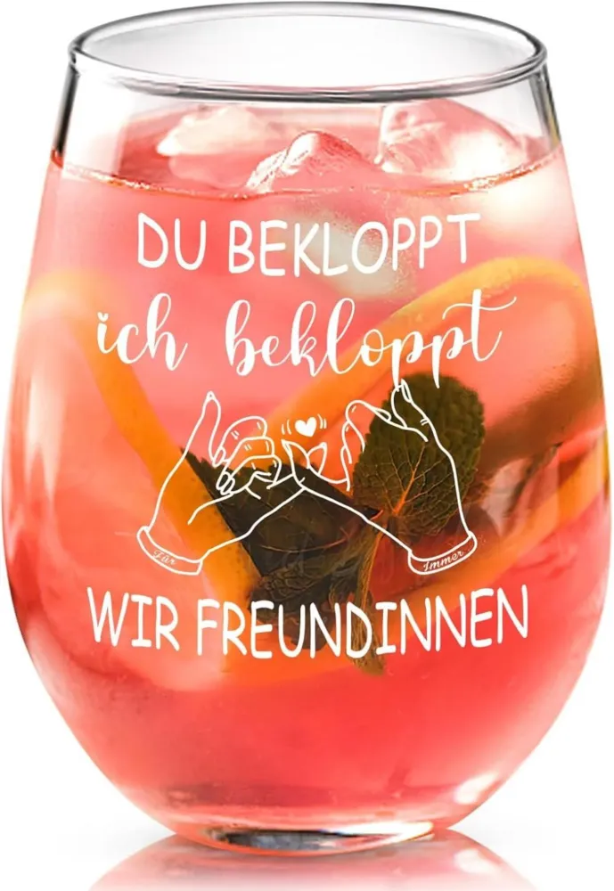 Weinglas Geschenk Set Beste Freundin Lustige Geschenkideen