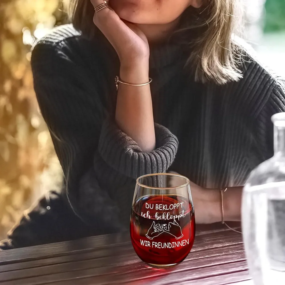 Weinglas Geschenk Set Beste Freundin Lustige Geschenkideen