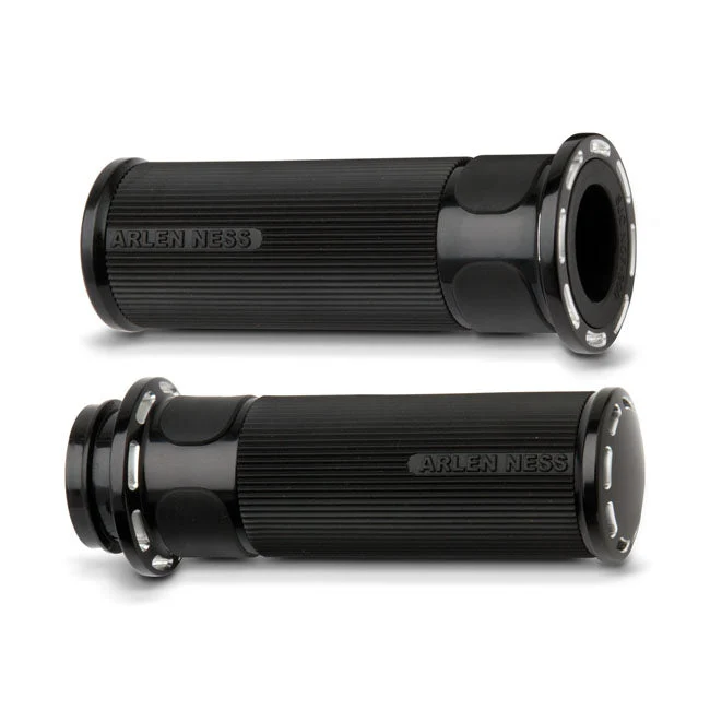 Arlen Ness Fusion Billet Slot Track Griffe Schwarz HD