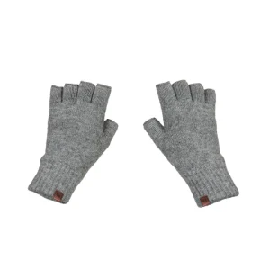 Back On Track Half Finger Gloves Grey L/XL