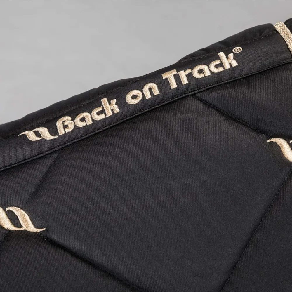 Back on Track Schabracke Nights Collection Springen Schwarz