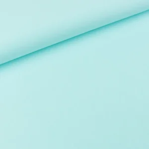 Baumwollpopeline mint uni