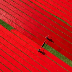 Drying fabrics