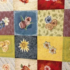 Gobelin Stoffe Blumenmuster