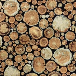 Gobelin Stoffe Thema Holz