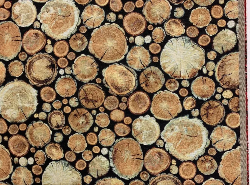 Gobelin Stoffe Thema Holz