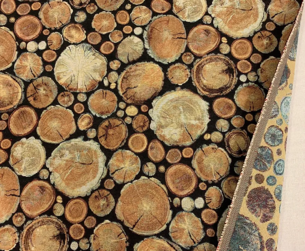 Gobelin Stoffe Thema Holz