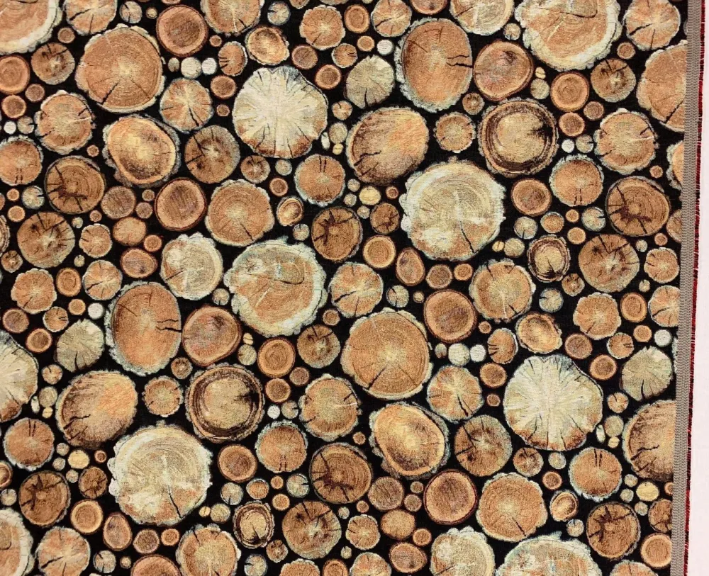 Gobelin Stoffe Thema Holz