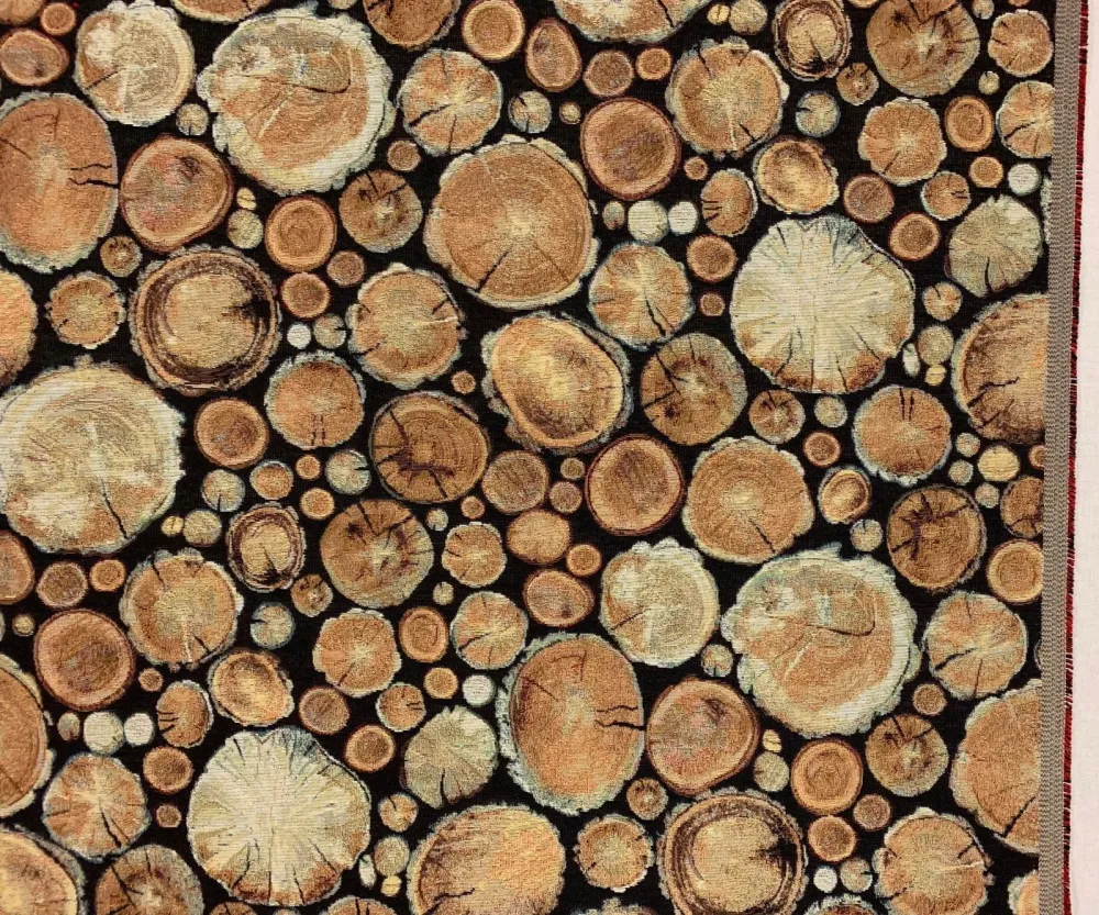 Gobelin Stoffe Thema Holz