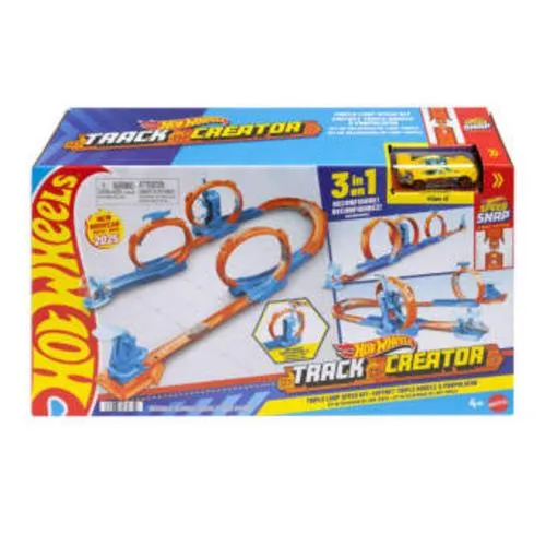 Hot Wheels Track Creator Dreifacher Looping