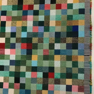 Jacar Stoffe bunte Quadrate