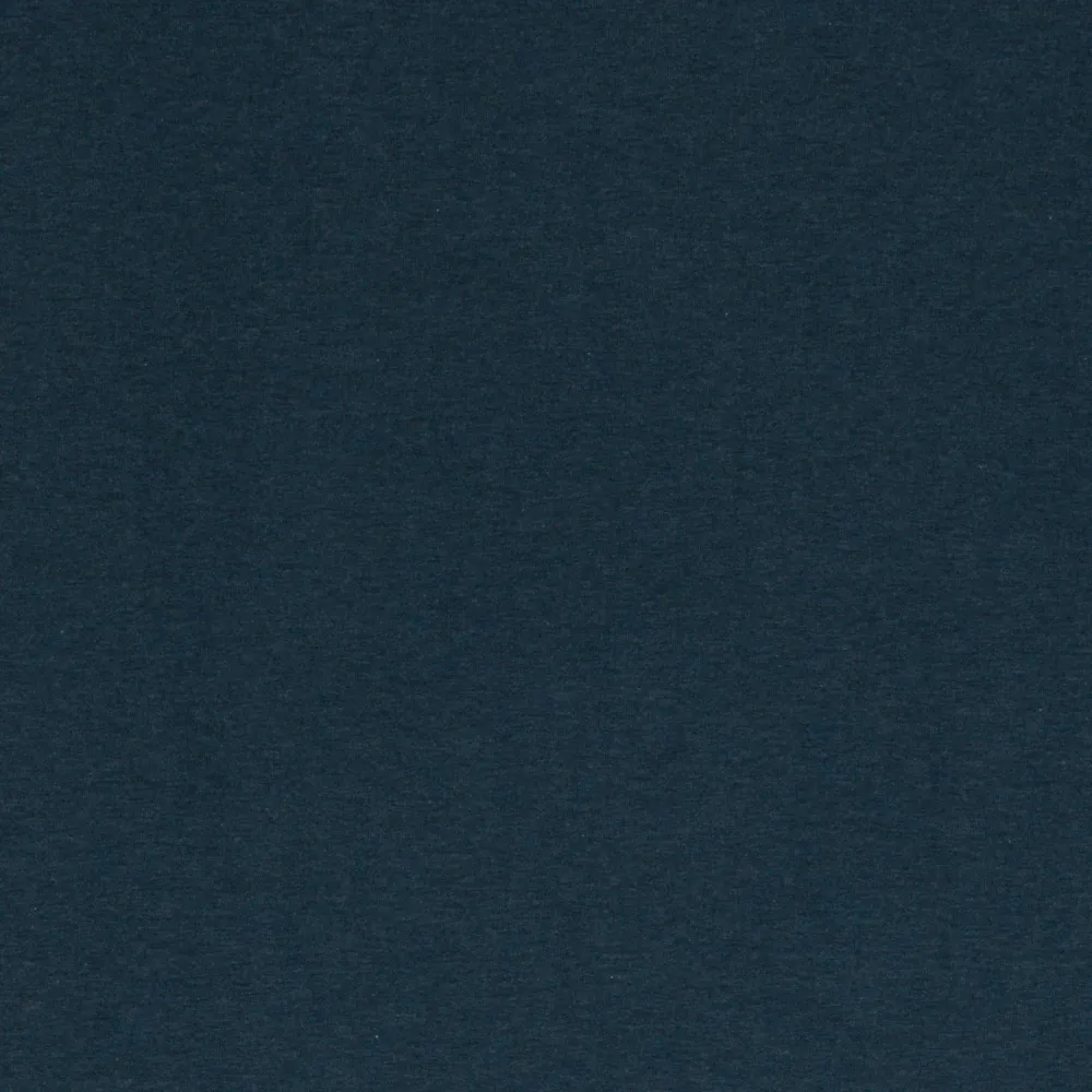 Jerseystoff | uni | melange | dark petrol