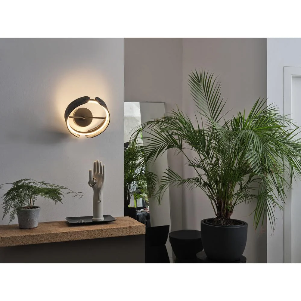 OSRAM DECOR Curve Felt Wandleuchte 20W 830 Dunkelgrau