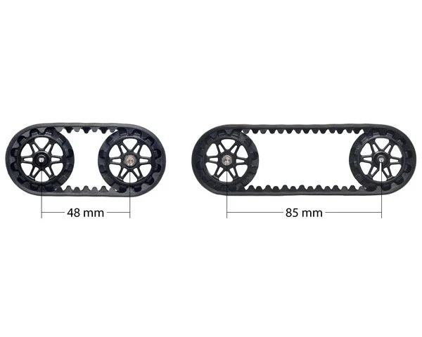 Pololu 30T Track Set - Black