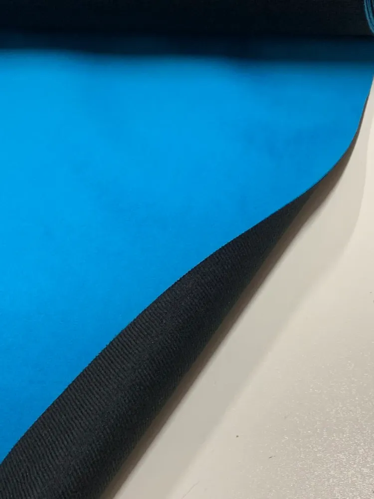 Samt Stoffe terkies Farbe
