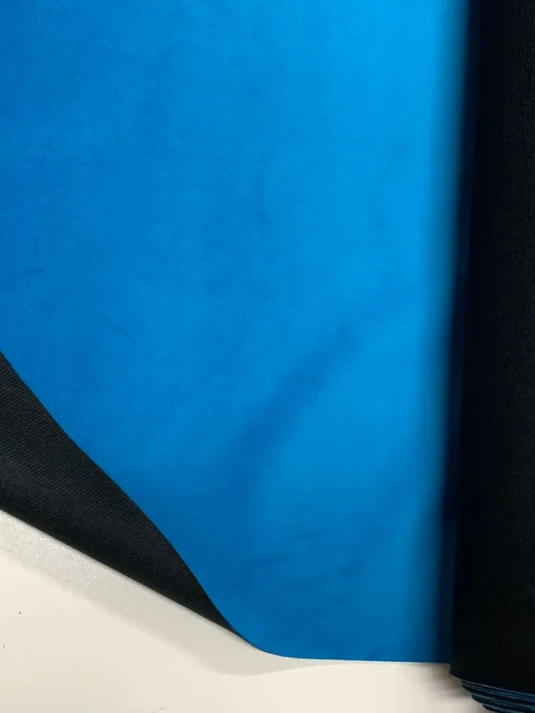 Samt Stoffe terkies Farbe