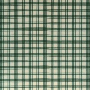 Stoff Twill check green