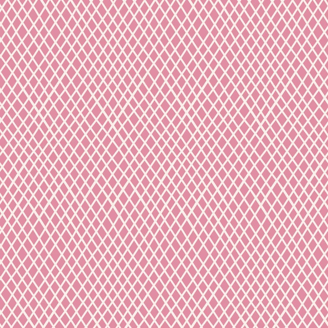 TILDA Stoff CLASSIC BASICS, Crisscross Pink