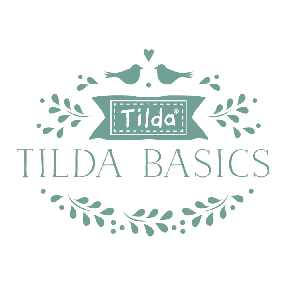 TILDA Stoff CLASSIC BASICS, Crisscross Pink