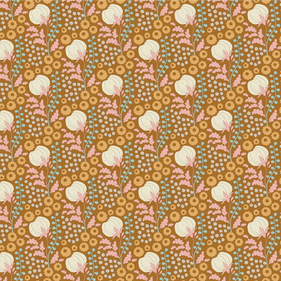 TILDA Stoff SANCTUARY, Cottonfield Ochre