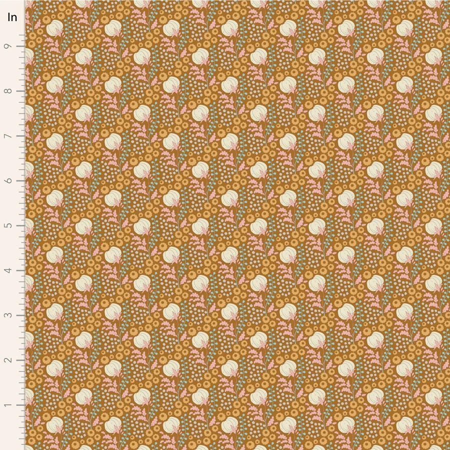TILDA Stoff SANCTUARY, Cottonfield Ochre