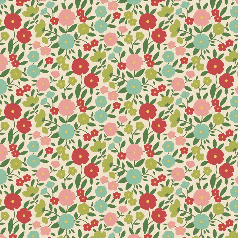 TILDA Stoff WALLFLOWER, Janice Green