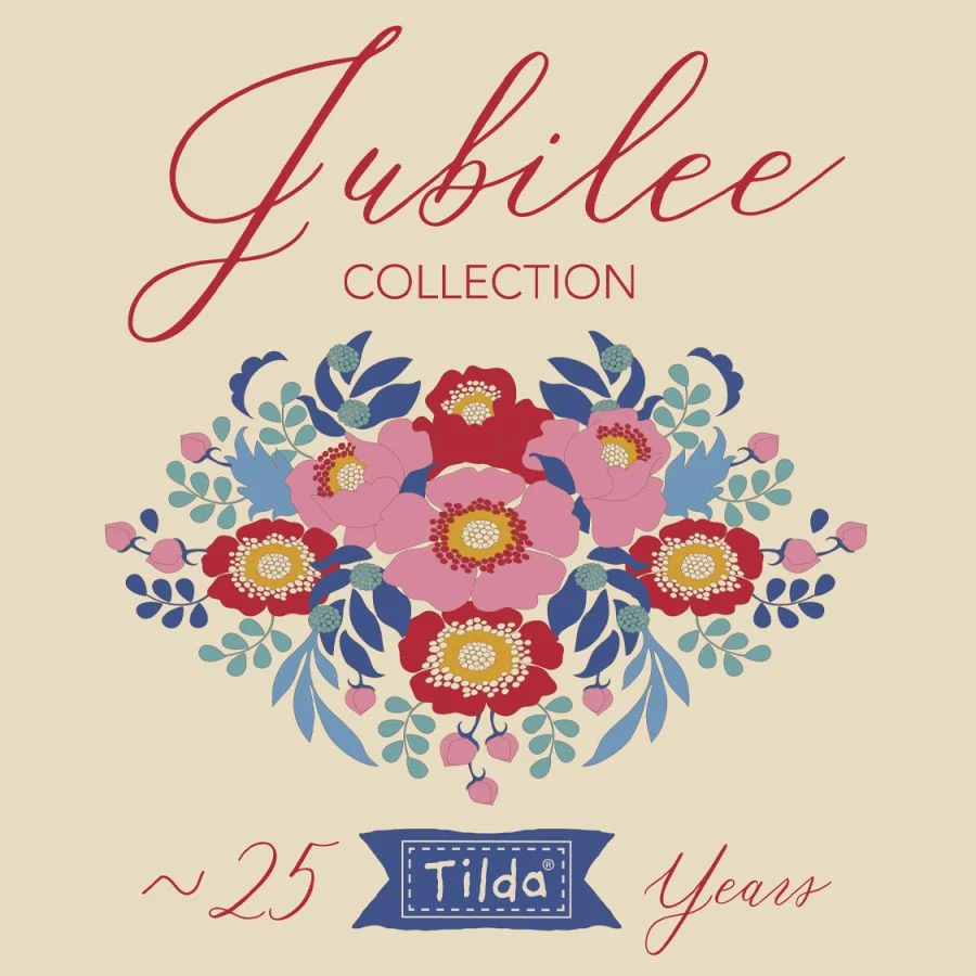 TILDA Stoffe, Stoffpaket JUBILEE, Layer Cake