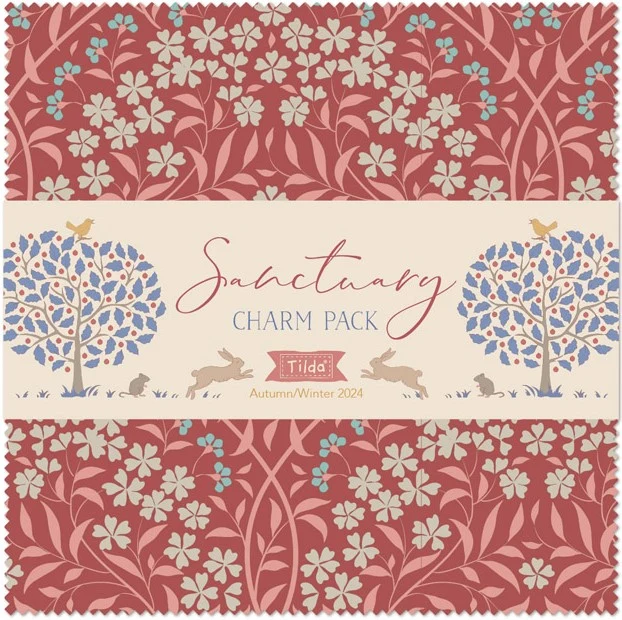 TILDA Stoffe, Stoffpaket SANCTUARY, Charm Pack