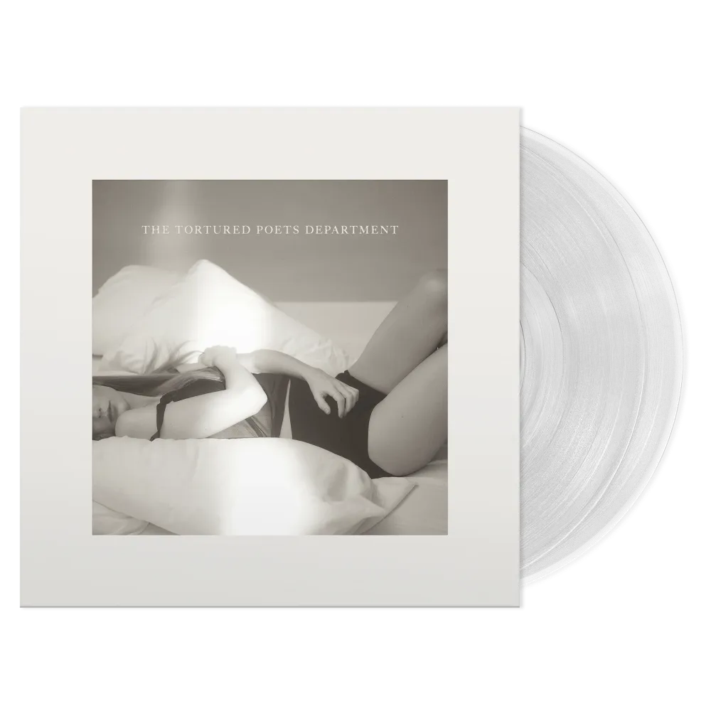Tortured Poets Department Phantom Clear Vinyl + Bonus Track “ Manuscript”
