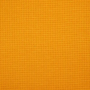 Waffeljersey uni senf