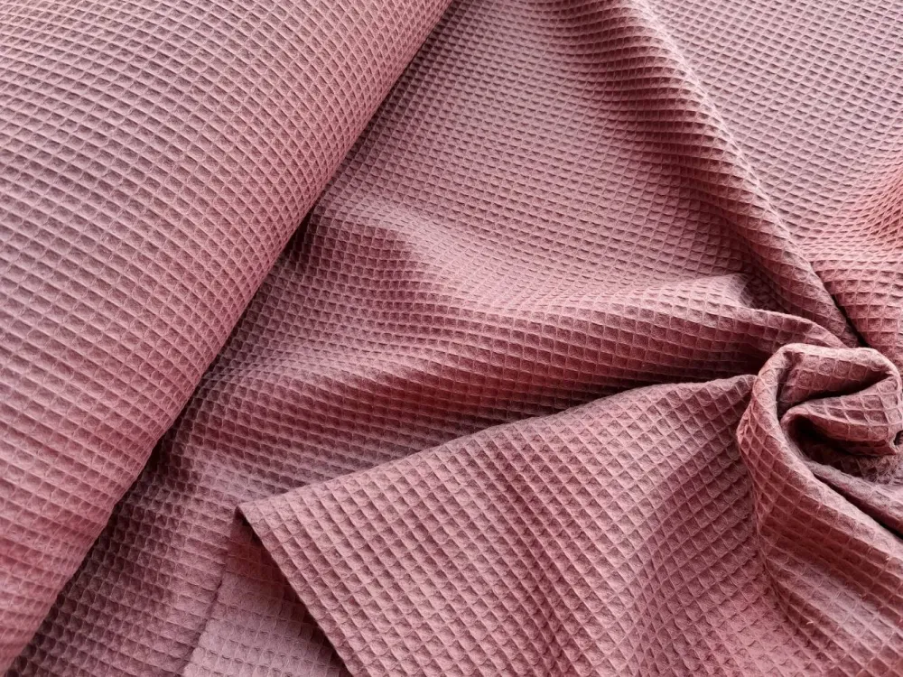 Waffelpiqué Altmauve