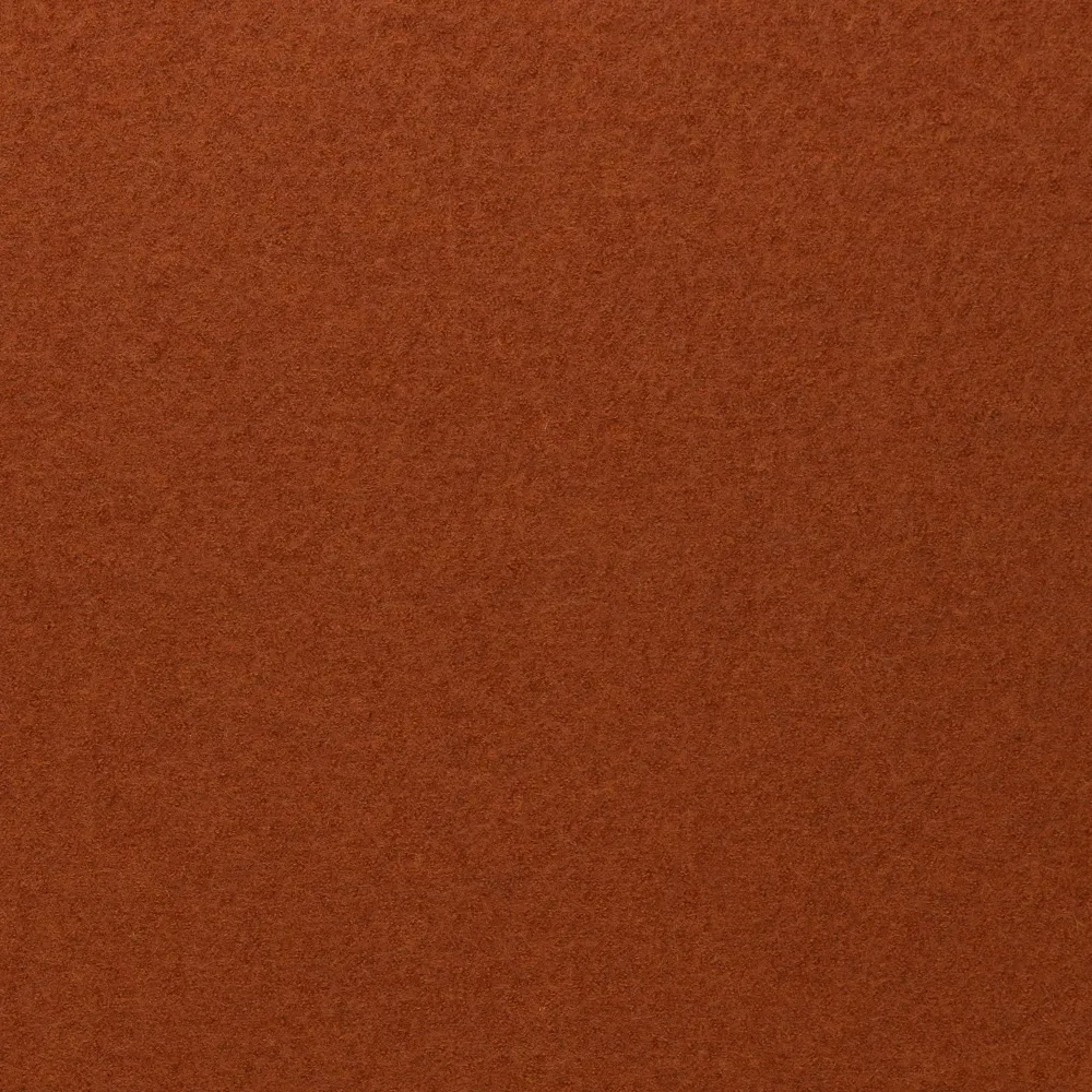 Walkstoff | Kochwolle | melange | Terracotta