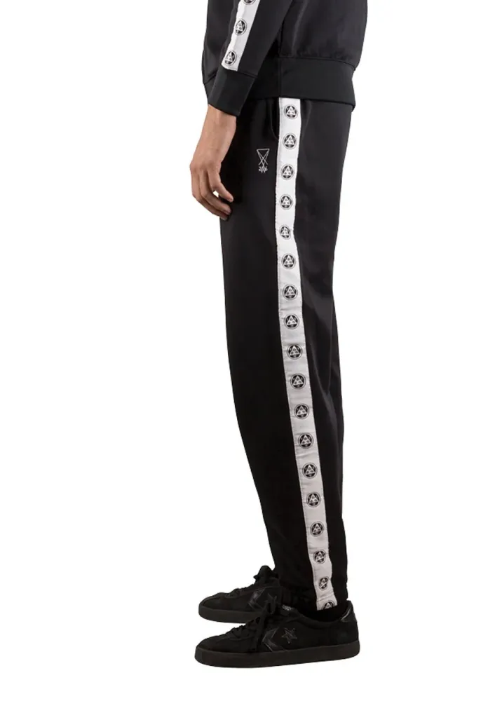 Welcome Talisman Track Pants Black White