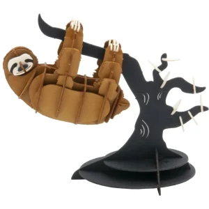 3D-Modell, Faultier, gelasert