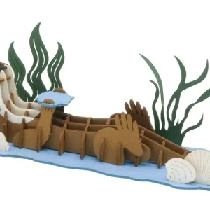 3D-Modell, Fischotter, gelasert