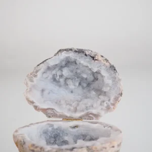 Achat Geode Druse Schatulle Box ca. 9 cm - aus Brasilien