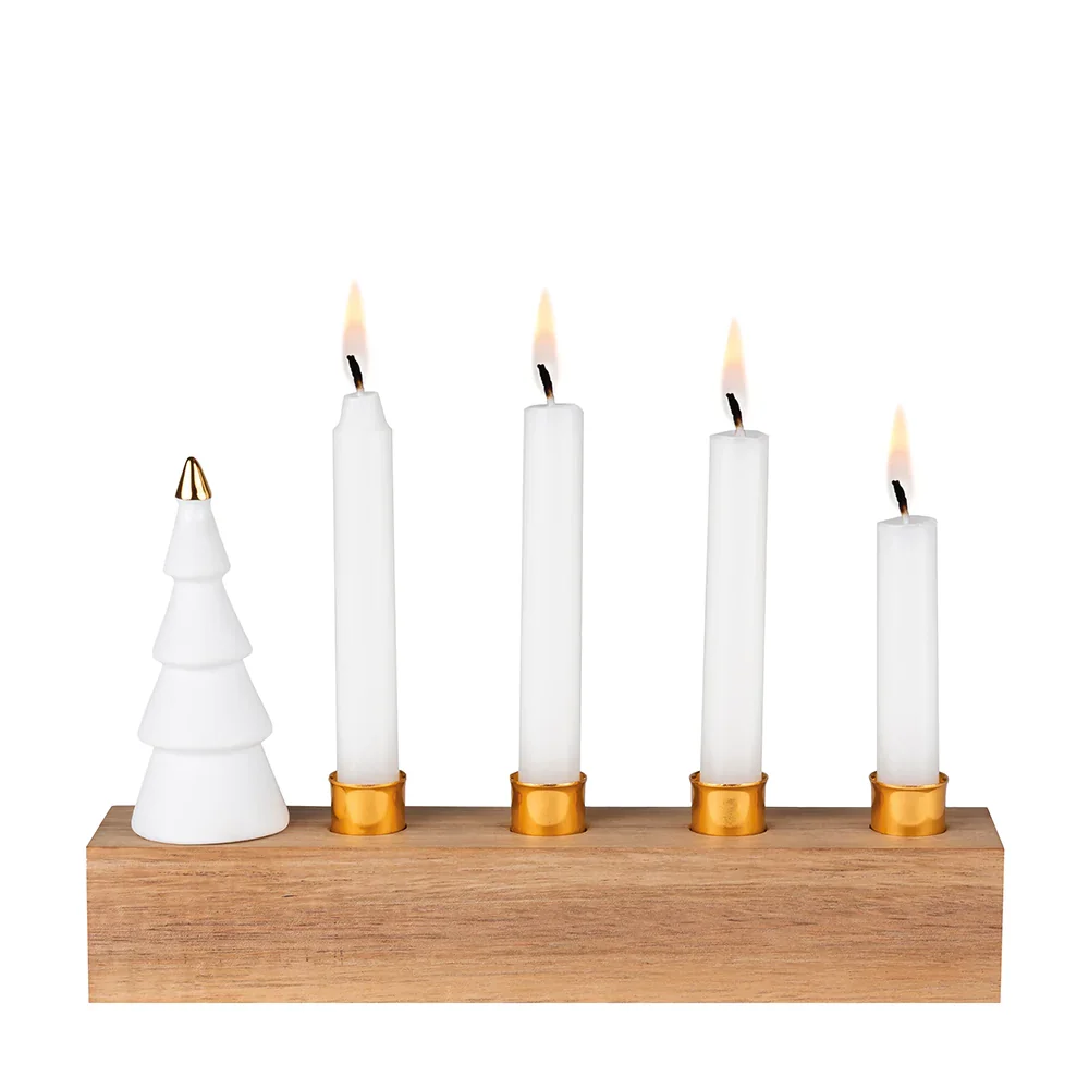 Adventstanne "Kerzenhalter" - Räder