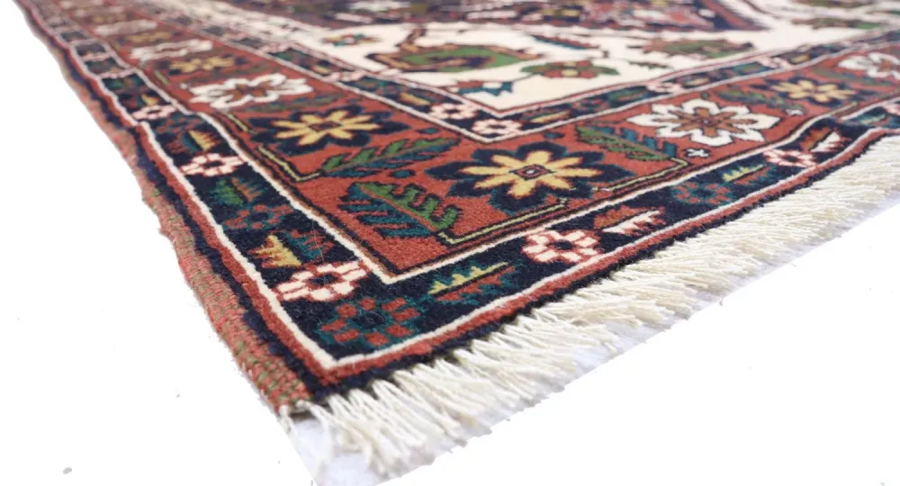 Afghan Teppich 182 x 129 cm - dunkelblau