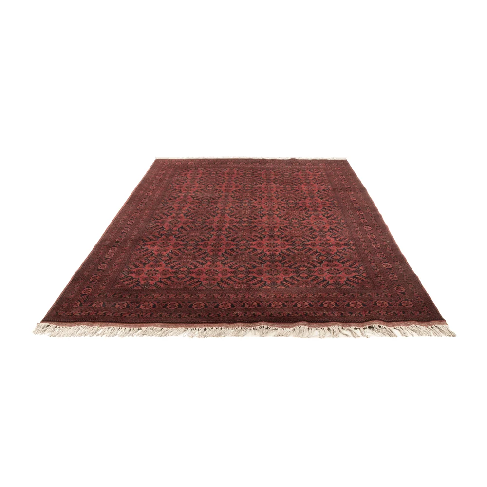 Afghan Teppich - 288 x 193 cm - rot