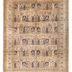 Afghan Teppich - 400 x 300 cm - beige