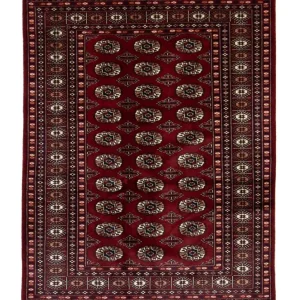 Afghan Teppich - Buchara 177 x 125 cm - rot