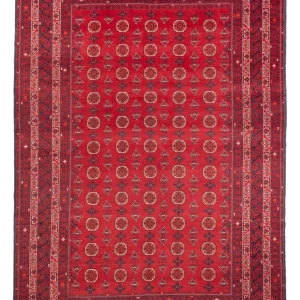 Afghan Teppich - Buchara - 278 x 191 cm - rot