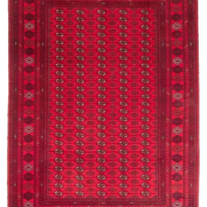 Afghan Teppich - Buchara - 282 x 200 cm - rot