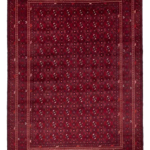 Afghan Teppich - Buchara - 284 x 195 cm - rot