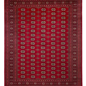 Afghan Teppich - Buchara - 308 x 243 cm - rot