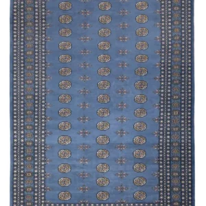 Afghan Teppich - Buchara - 315 x 207 cm - blau