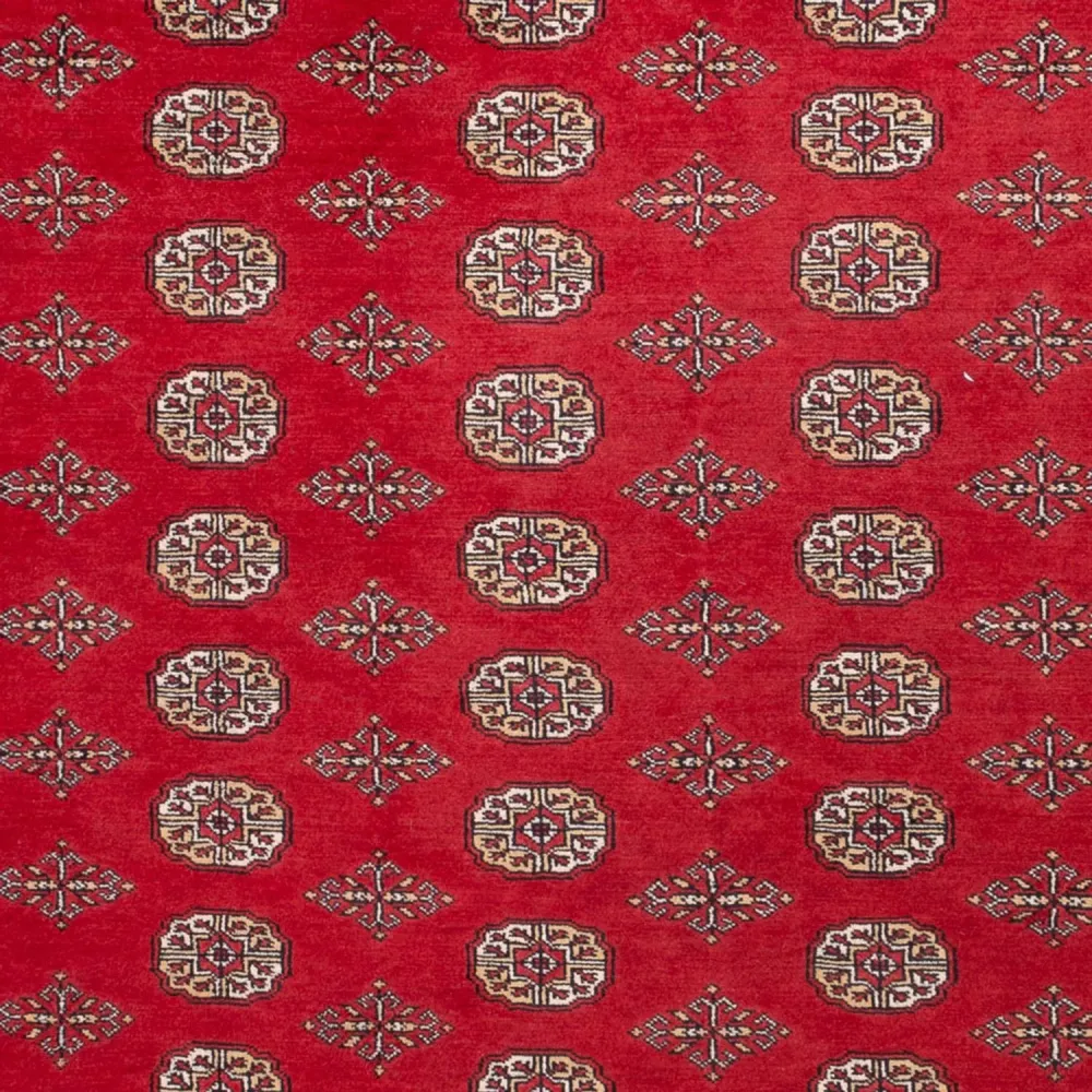 Afghan Teppich - Buchara - 321 x 247 cm - rot