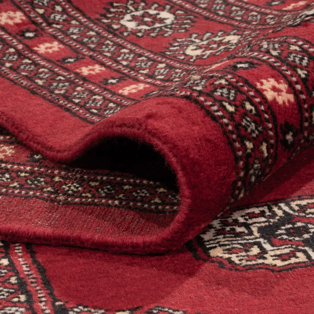 Afghan Teppich - Buchara - 323 x 248 cm - rot