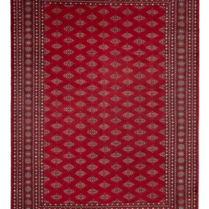 Afghan Teppich - Buchara - 365 x 249 cm - rot