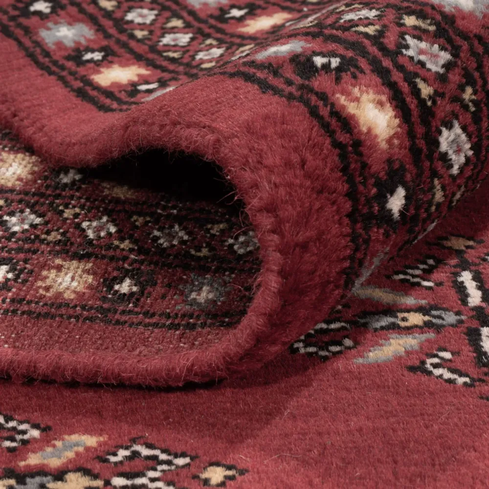Afghan Teppich - Buchara - 365 x 249 cm - rot